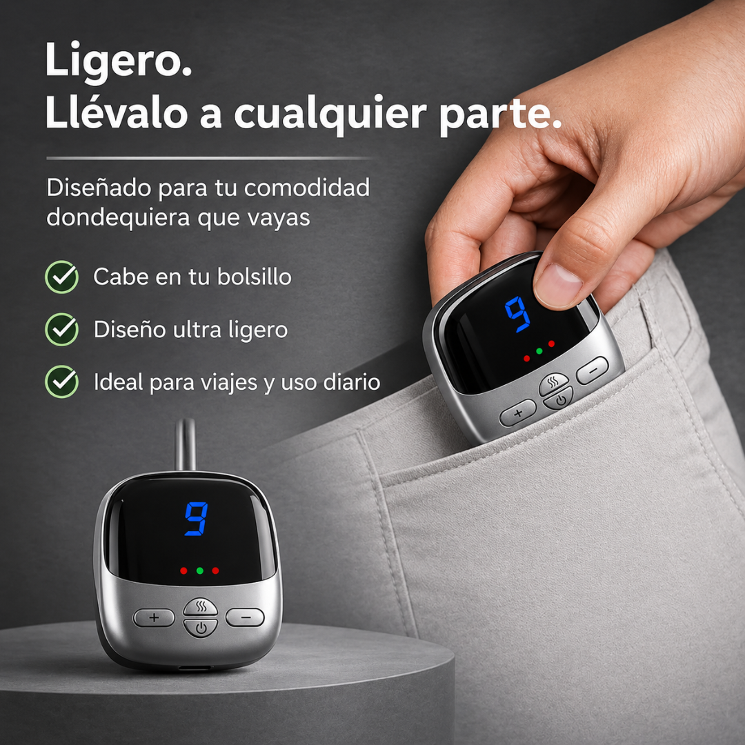 Masajeador de Cuello con Calor y Vibración